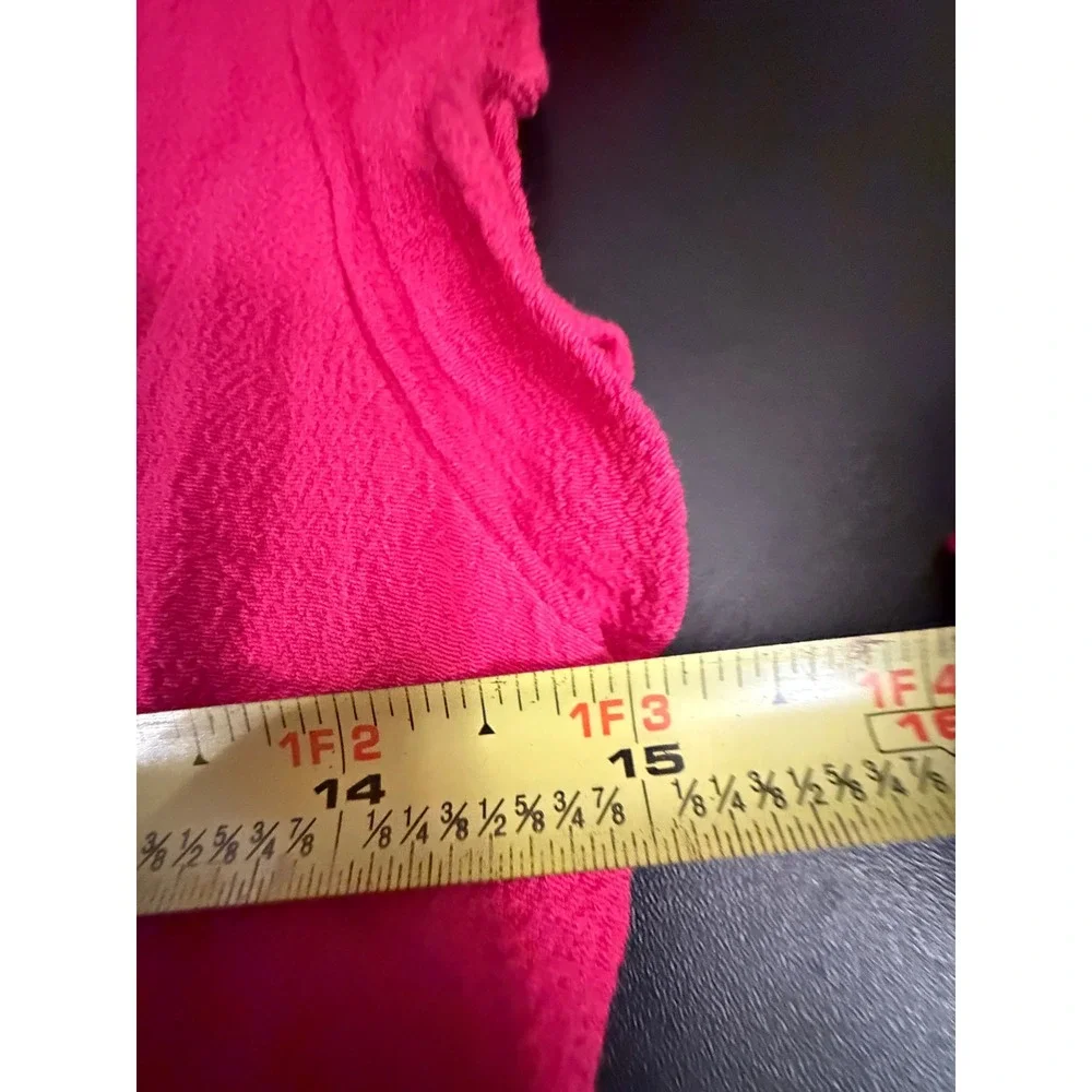 Kate Spade Dress Womens 0 Pink V-Neck Flutter Cap Sleeve Elastic Waist Mini